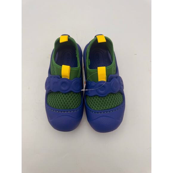 Crocs Toddler Swiftwater Splash Water Shoes – Green Ivy/Blue – Size C9 - Picture 3 of 7